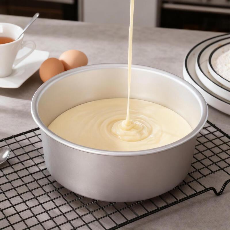 MDNG Aluminum Alloy Round Chiffon Cake Pan