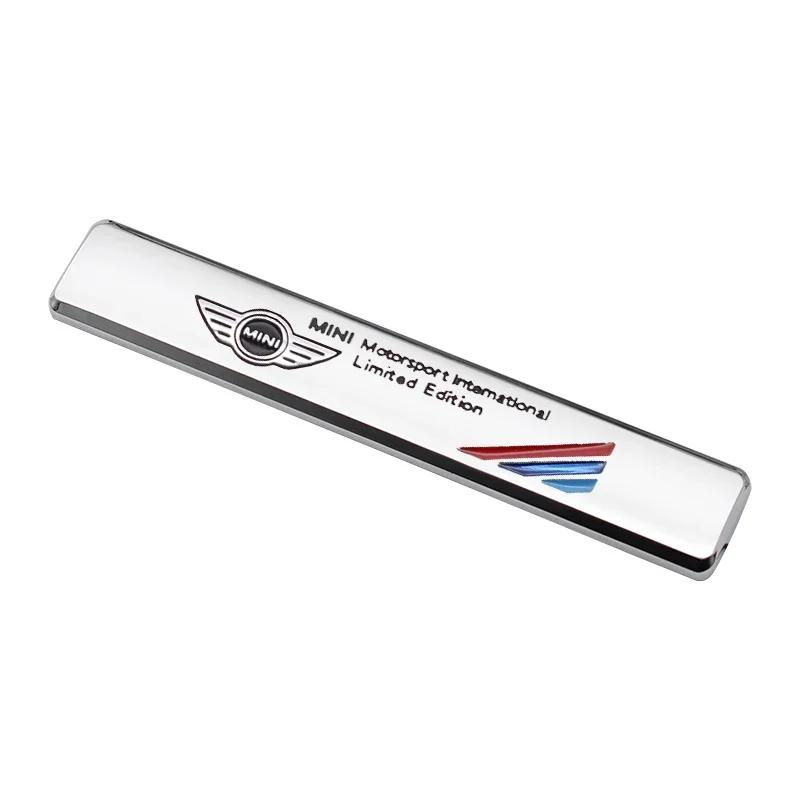 

Car Styling 3D Metal Stickers Emblem Badge Decal For BMW MINI Cooper One S R50 R53 R56 R60 F55 F56 Auto Decoration Accessories