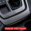 For Toyota RAV4 XA50      2024 Hybrid ABS Carbon Car Internal Gear Shift Box Panel Cover Trim Frame Sticker