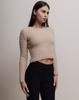 Kort genser Dilvin 10659 beige