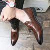 Fashion New Spring Tassels Leather Men Pointed Loafers Breathable Flats Outdoor Men Shoes Casual Footwear Male Lightweight Fashion Shoes