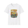 It Burns When I Pee T-Shirt | Retro Sun Star Rainbow Graphic