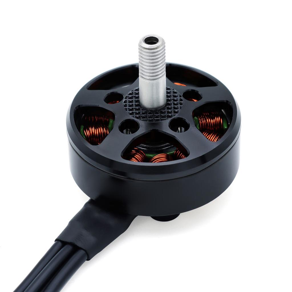 Brushless Motor with M5 Shaft, 18AWG Silicone Wire for RC FPV DIY Projects, Replacement Part for Quadcopter 1300KV