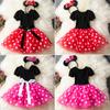Halloween Cos Mickey European And American Polka Dot Dress For Girls Perfect For Dance Performances