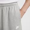 Nike M Nk Club Ft Oversized Pant Solid Color Mid Waist Brand Logo Casual Pants Unisex pants Gray HJ1823-063