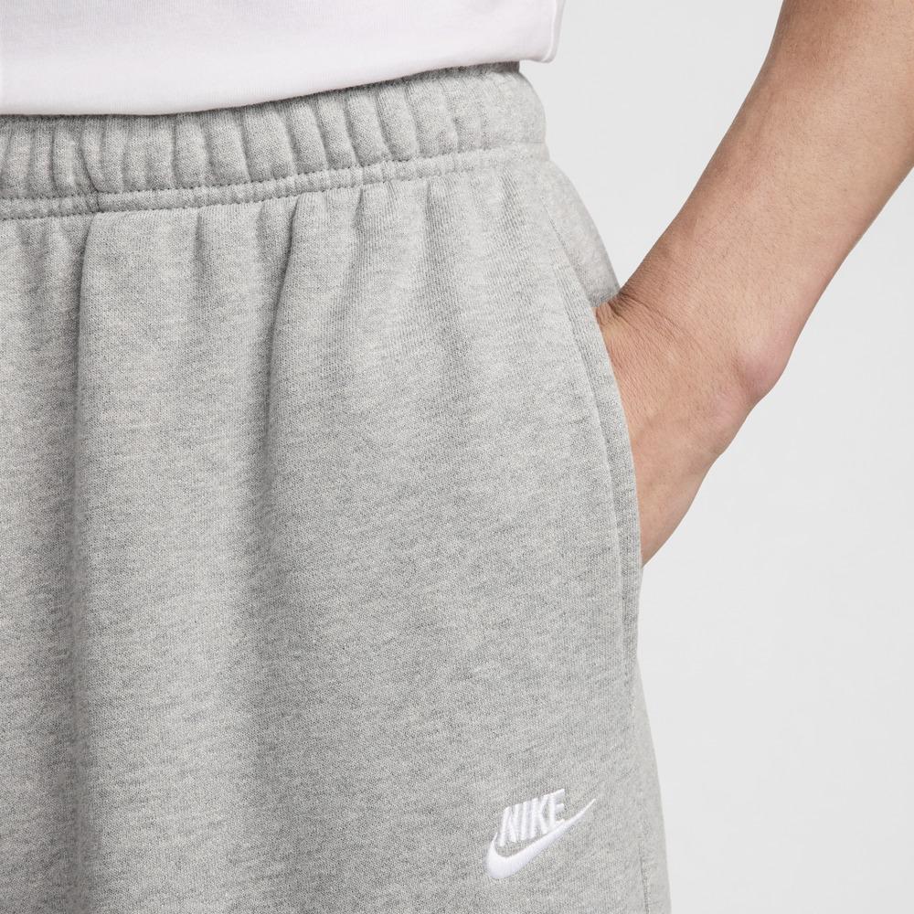 Nike M Nk Club Ft Oversized Pant Solid Color Mid Waist Brand Logo Casual Pants Unisex pants Gray HJ1823-063