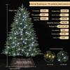 Three-Dimensional Glowing Christmas Tree with Lights for Home and Mall Decoration