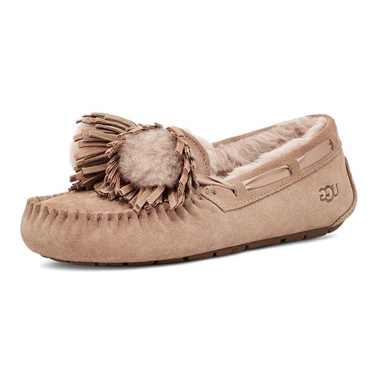 UGG Dakota Tassels Slippers Women Casual Shoes Beech 1124031-BCHW