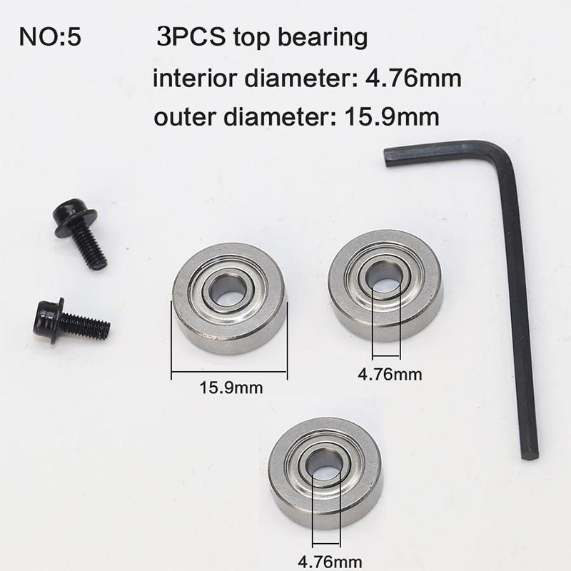 

1/2, 3/8, 3/4 підшипник і стопорне кільце для фрези 1/4 1/2 SH NO5