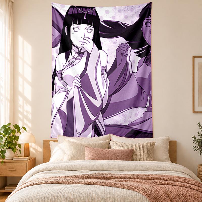 Hyuga Hinata Tapestry highquality for decorating living room bedroom dorm walls ideal as bedroom wallart orholiday gift
