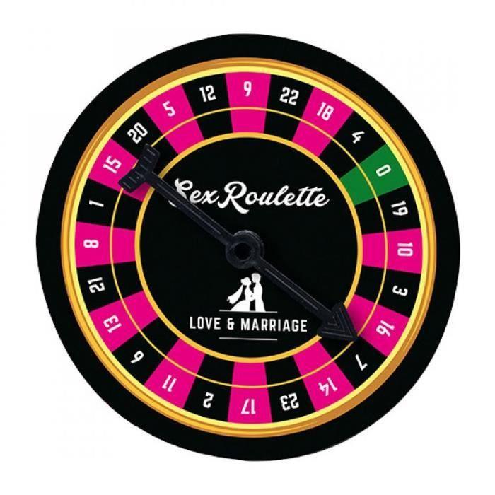 Jeu érotique - tease &amp; please - sex roulette love &amp; marriage - multicolore - 24 défis - pour adultes