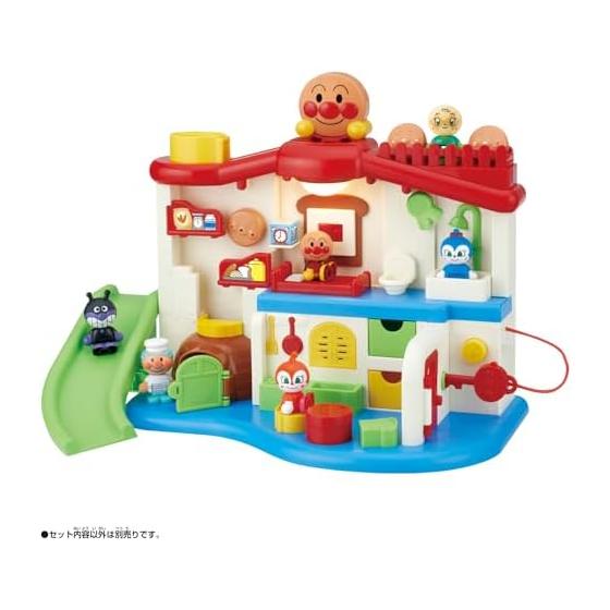 [BANDAI] Various sounds  The lights are shiny! Anpanman s first house Recommended for ages 2 and up