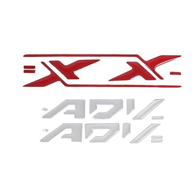 Quality Premium Reflective Side Stickers Featuring Vibrant 3d Logo For Honda Xadv 750