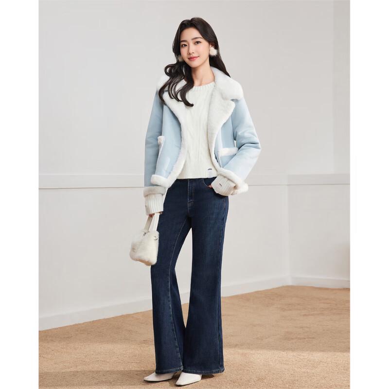 IEF Women's White Twist Knit Pullover