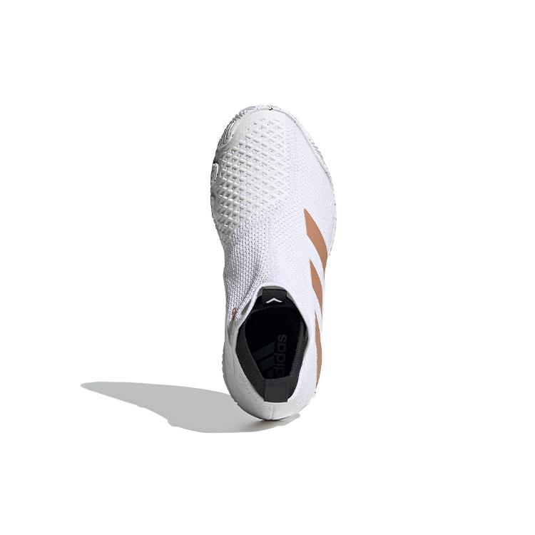 New Adidas Stycon Laceless Hc 'White Copper Metallic' Women's FY2946
