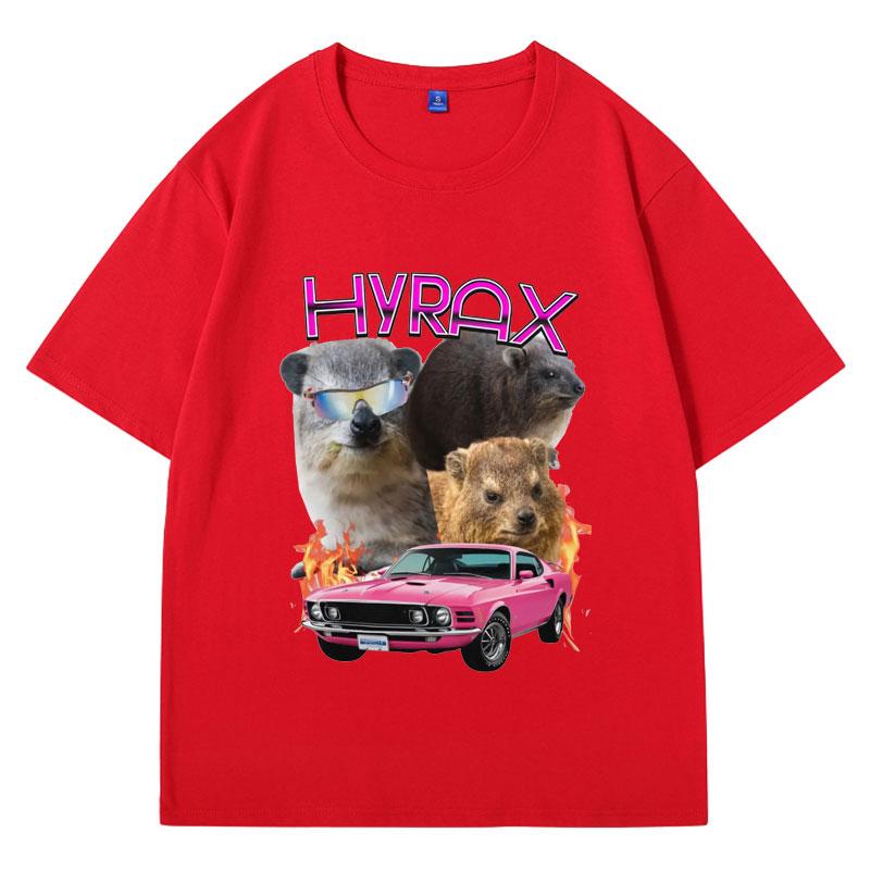 

Stylish Hyrax T Shirt Hip Hop Funny Meme Mom Dad Vintage Clothes T-shirt Fashion Casual Tee Shirts Men Women Cotton Short Sleeve S
