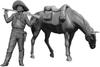 Master Box Outlaw Pedro Horse Mexican Style Western Series Plastic Model MB35205 1/35