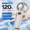 Cross-Border High-Speed Handheld USB Rechargeable Mini Fan with 100 Speeds