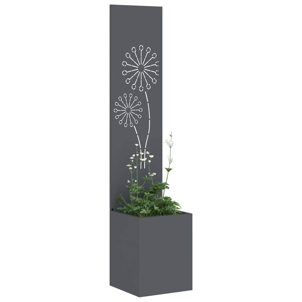 Garden Privacy Screen Canvas Anthracite 32 x 150 cm