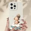 Cute Cartoon Mother and Daughter for Apple iPhone11/12/13/14/15/16/17 Promax Phone Case