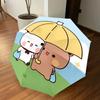 1PC Bear Umbrella Umbrella-8-Rib Reinforced Portable Folding Travel Suitable for All Seasons Outdoor Daily Use-H0323