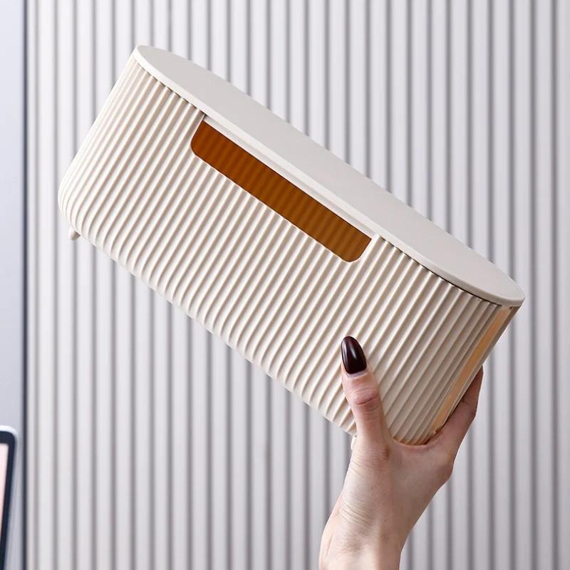 Kabelaufbewahrungsbox Desktop-Steckdosenleisten-Aufbewahrungsbox Staubdichte Steckdosen-Aufbewahrungsbox Home Wire Case Kabelmanagement Kabel-Organizer