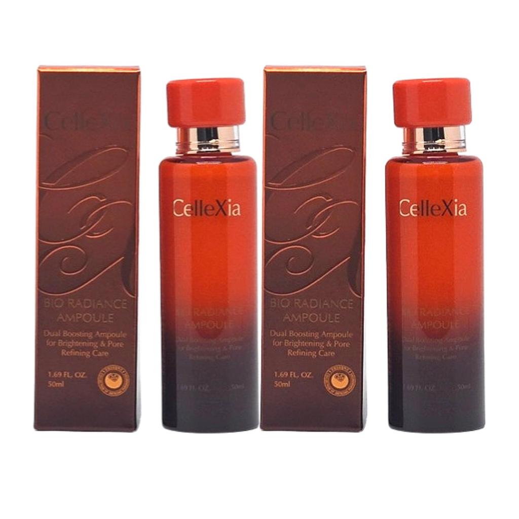 CelleXia Bio Radiance Ampoule 50ml Brightening & Hydrating Korean Serum