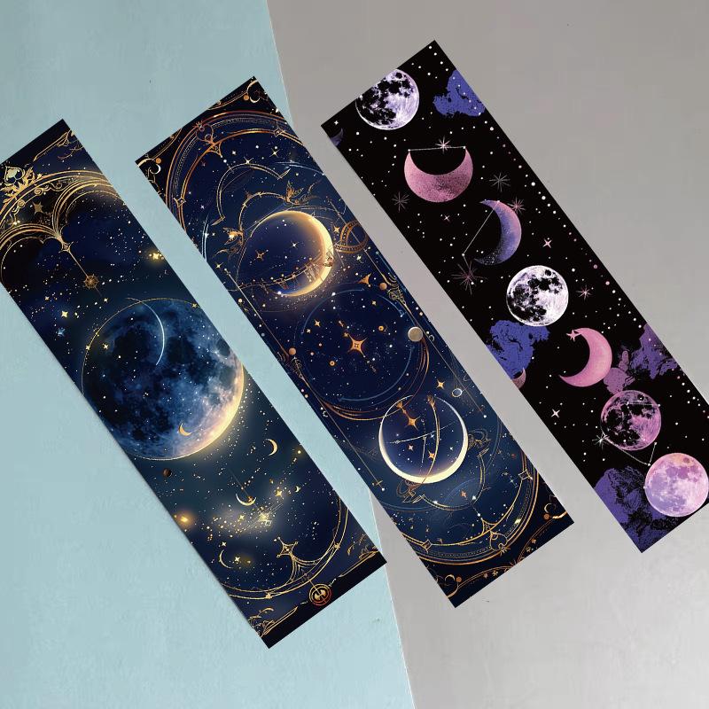 30 Stück „Das Geheimnis des Tarot“-Lesezeichen, klassisch, elegant, mit Anmerkungen versehene Seiten zum Lesen von Büchern, Markieren Sie Schüler mit Seitenhaltern aus Geschenkpapier