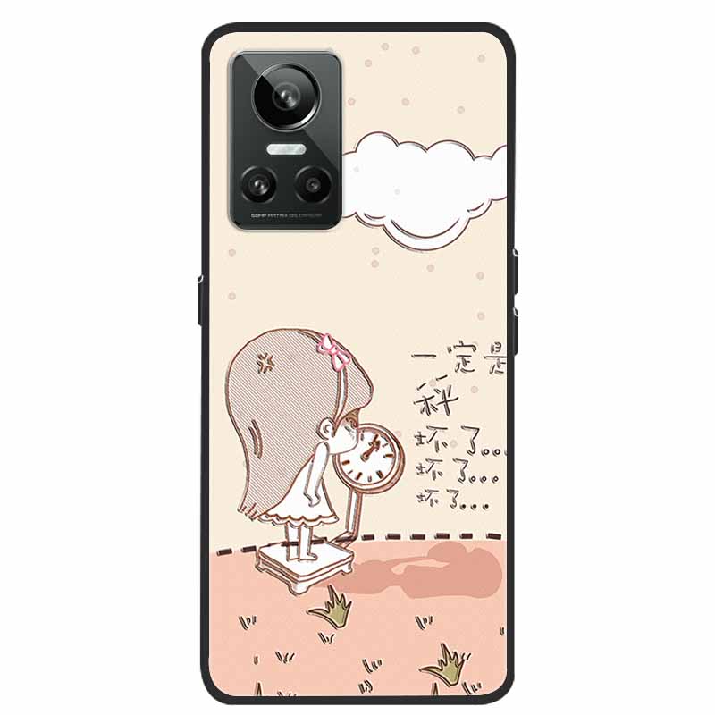 

For Realme GT Neo3 5G Case 3D Flower Emboss Soft Silicone Phone Back Cover Case For OPPO Realme GT Neo2 Neo 3 Coque for Bumper Realme GT Neo2