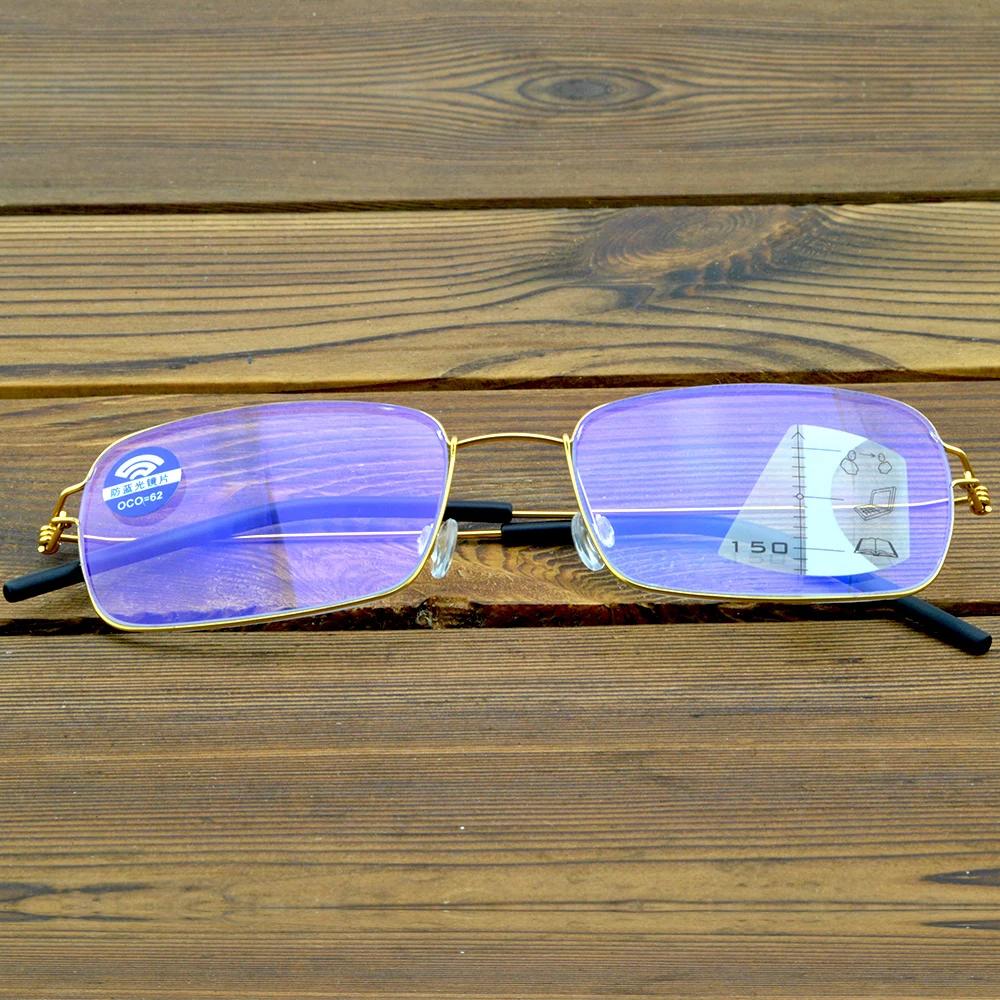 Clara Vida Progressive Reading Glasses Men Women Multifocal Presbyopic Glasses Optical Frame Eyewear +0.75 to +4