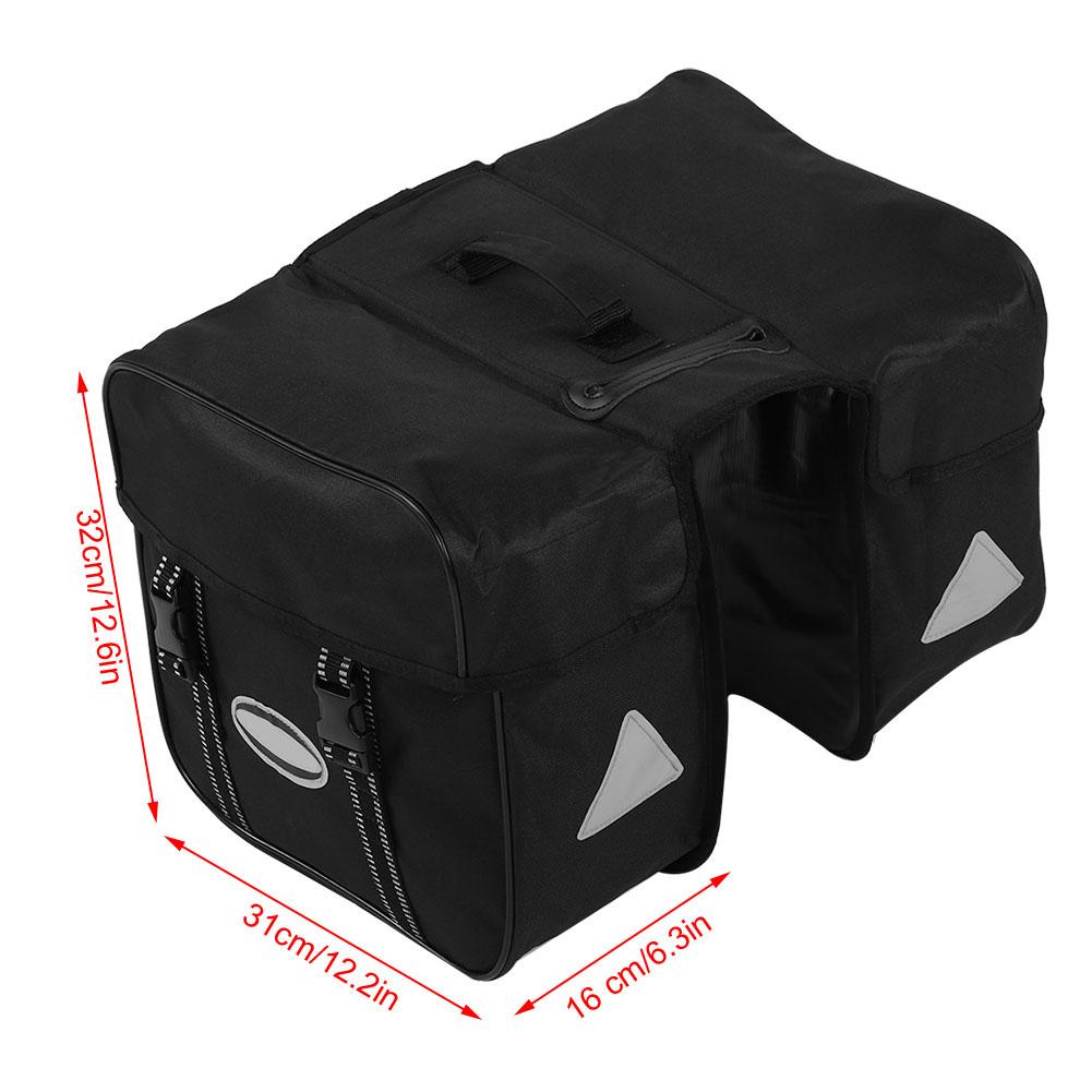 Wasserdichte Outdoor Fahrrad Fahrrad Hinterradsitz Heck Gepäckträger Tasche Trunk Reise Doppelpacktasche