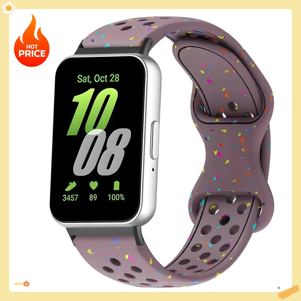 New Silicone Strap For Samsung Galaxy Fit 3 Watch Band Sport Watchband For Samsung Galaxy Fit3 Replacement Bracelet Accessories