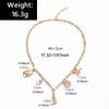 Fashionable Western Theme Necklace with Cowboy Hat and Boot Pendants for Women Seeking Unique Style