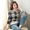 Sweater for Women Autumn Winter Thickened Pullover Warm Knitted Half-high Collar Long Sleeve Oversize Jumper Tops
