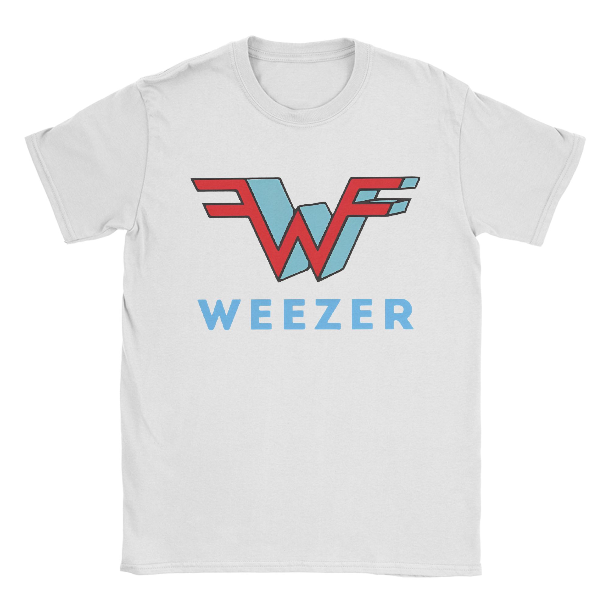 

Men Women Weezers T Shirt Rock Music Cotton Clothing Novelty Short Sleeve Crew Neck Tees Graphic Printed T-Shirts 4XL