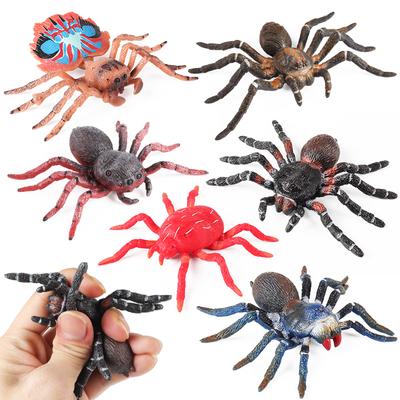 Oenux Model Animal Insectă Sălbatică Omida Șopârlă Păianjen Gecko Cameleon Figurine de Acțiune TPR Moale Jucărie de Păcăleală de Halloween Cadou pentru Copii