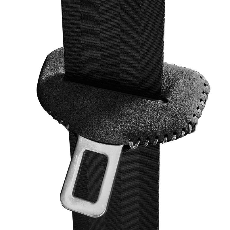 Car Seat Belt Buckle Protective Cover Suede Anti-Scratch Accessories For BYD Song Pro Tang Dmi QIn PLUS MAX Yuan EV Seal Dolphin