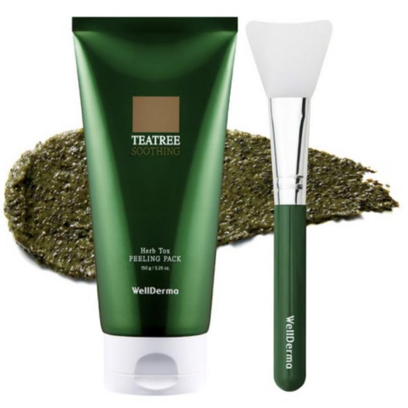 

WELLDERMA Chaisle Чайное дерево Травяной Токс Пилинг-Пак 150г