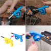 Portable Manual BBQ Blower Portable Charcoal Outdoor Grilling Barbecue Campfire Cooking Handheld Fire Starting