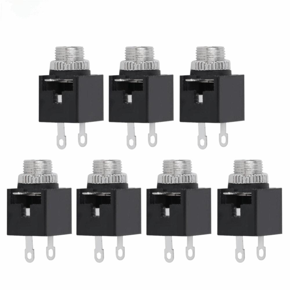 

50PCS Headphone PJ-301M Audio TS DIP 3.5mm Jack 3 Pins Temperature Resistance Plug Adapter Terminals Radio PCB Panel чёрный