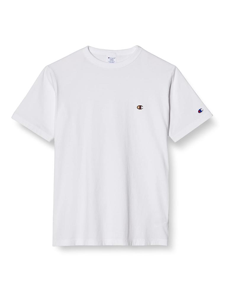 crew neck with a single logo Short-sleeved, T-shirt, 100% cotton, design, C8-X317-010-XL