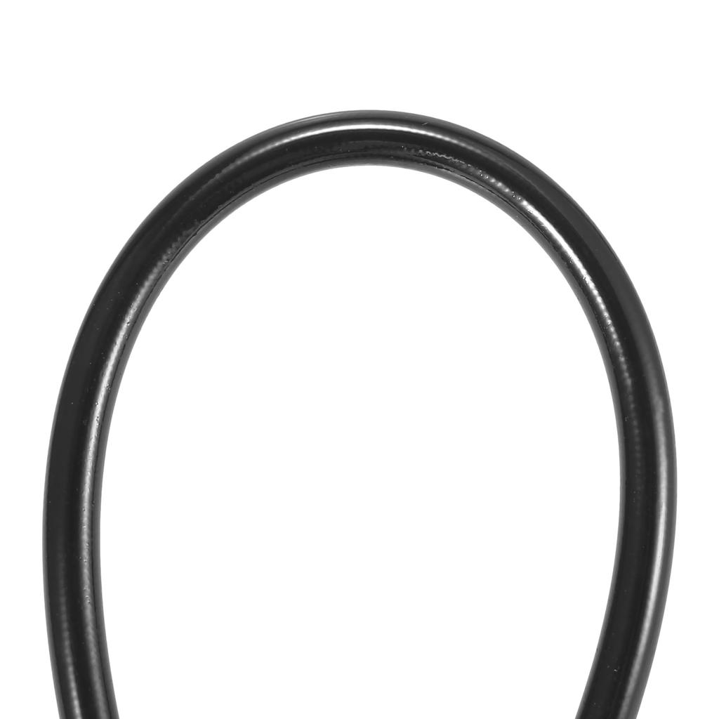Motoforti Motorcycle Brake Clutch Hose Hose Hydraulic Reinforced Motorcycle Stainless Steel 28°+90° Black 50cm
