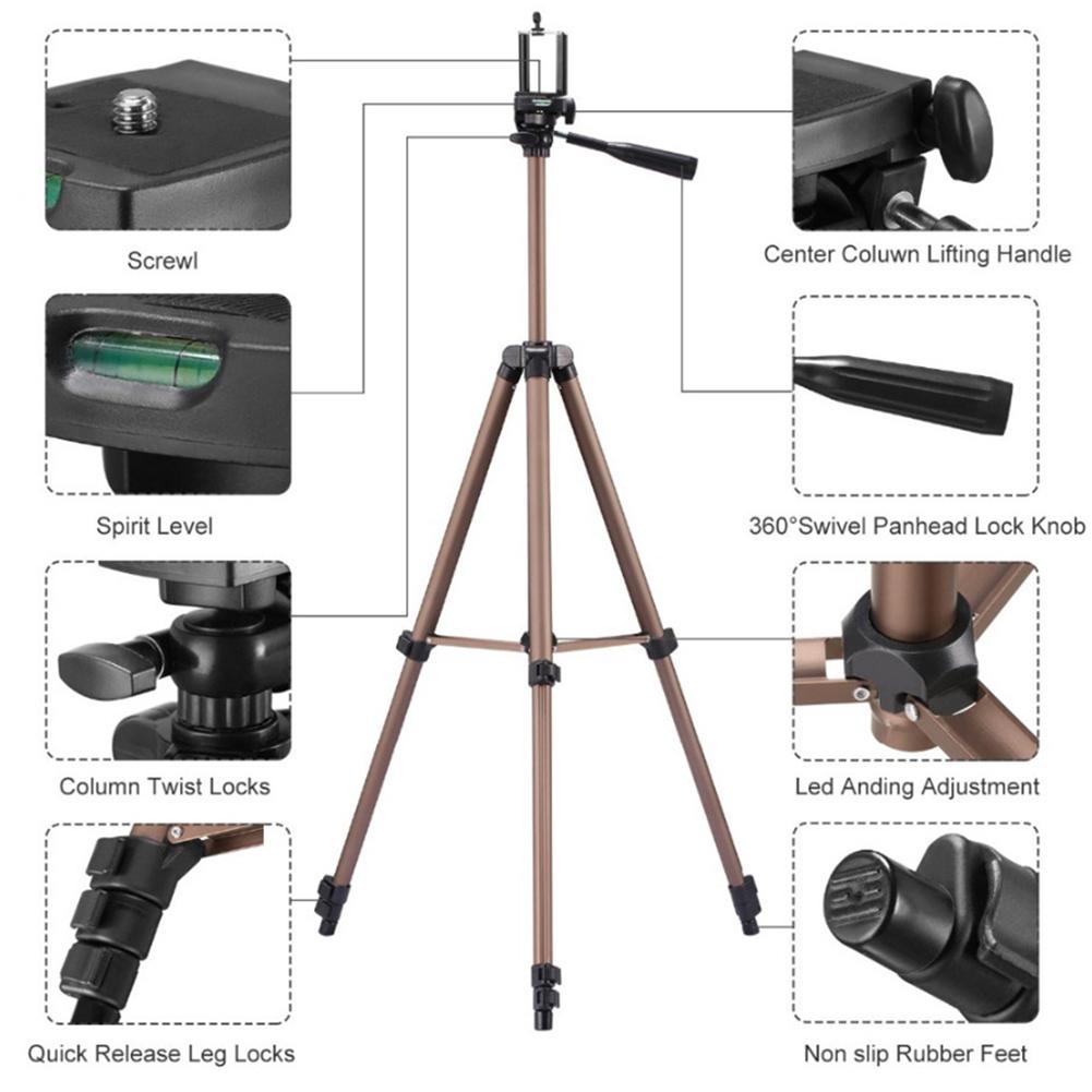 Universal Mini Portable Desktop SLR Smartphone Kameraständer Aluminiumlegierung Fotografie Stativhalter