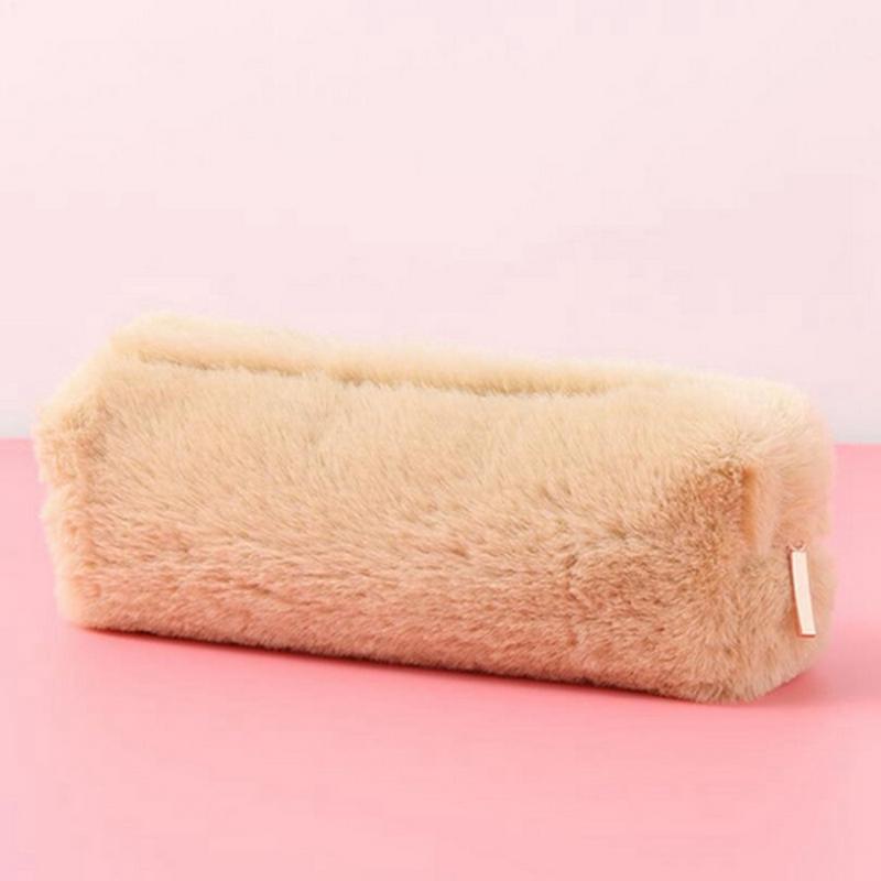 Mädchen Kawaii Plüsch Federmäppchen Tasche Niedlich Große Kapazität Schulbedarf Schreibwaren Geschenke Federmäppchen