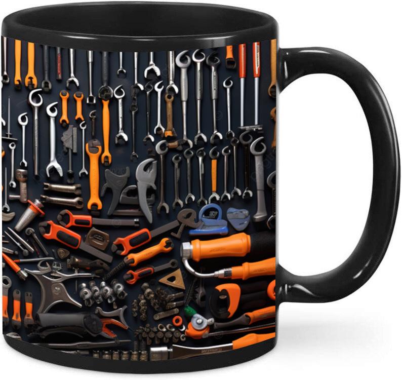New Tools Foreign Trade Mechanic Tool Box Ceramic Coffee Mark Cup Mechanic Set
