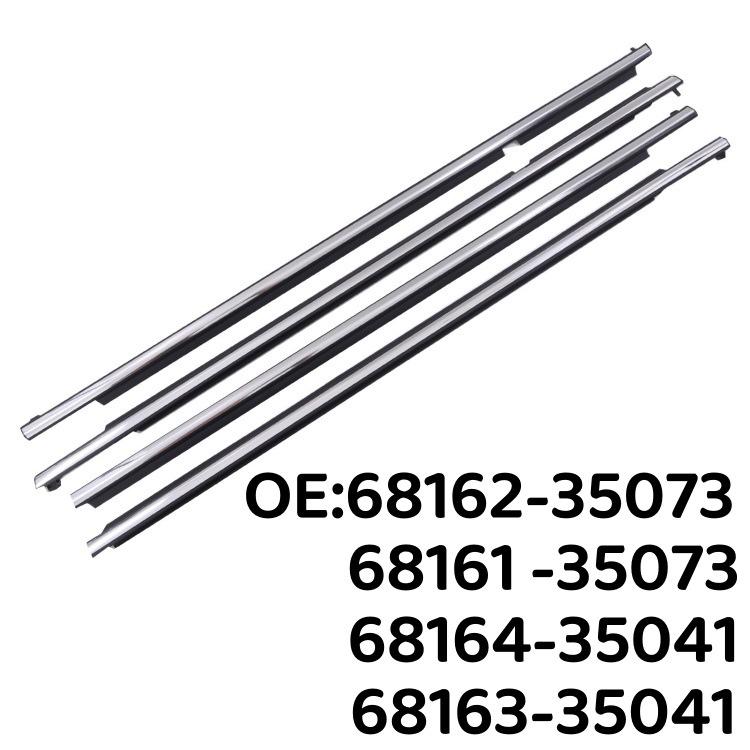 Land Cruiser 07-21 Soundproof Sealing Strip 75712-60090 68162-35073, 68161-35073, 68164-35041, 68163-35041