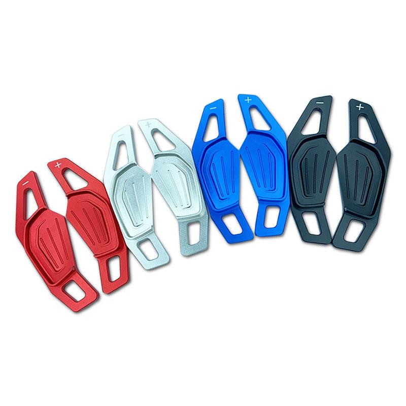 Per Skoda 2020 Octavia A8 MK4 ENYAQ IV RS VRS 2021 2022 alluminio Estensioni Paddle Cambio Volante Auto DSG Adesivo Styling