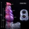 Silicone Delay Ejaculation Cock Sleeve Enlarger Reusable Soft Big Knot G-spot Stimulator Penis Sleeve Extender Sex Toys for Men
