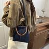 Dámská módní džínová crossbody taška