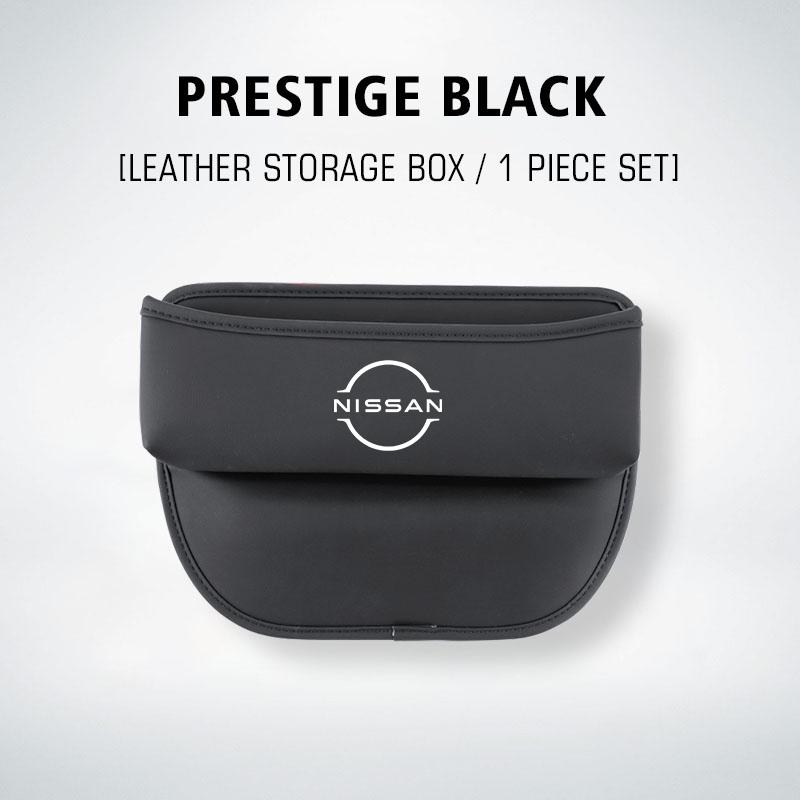 CBKSJY1 Leather Car Seat Gap Organizer Box Leak-proof Storage Bag For Nissan Sylphy N7 Teana Qashqai Note J10 J11 Navara Juke GTR Patrol